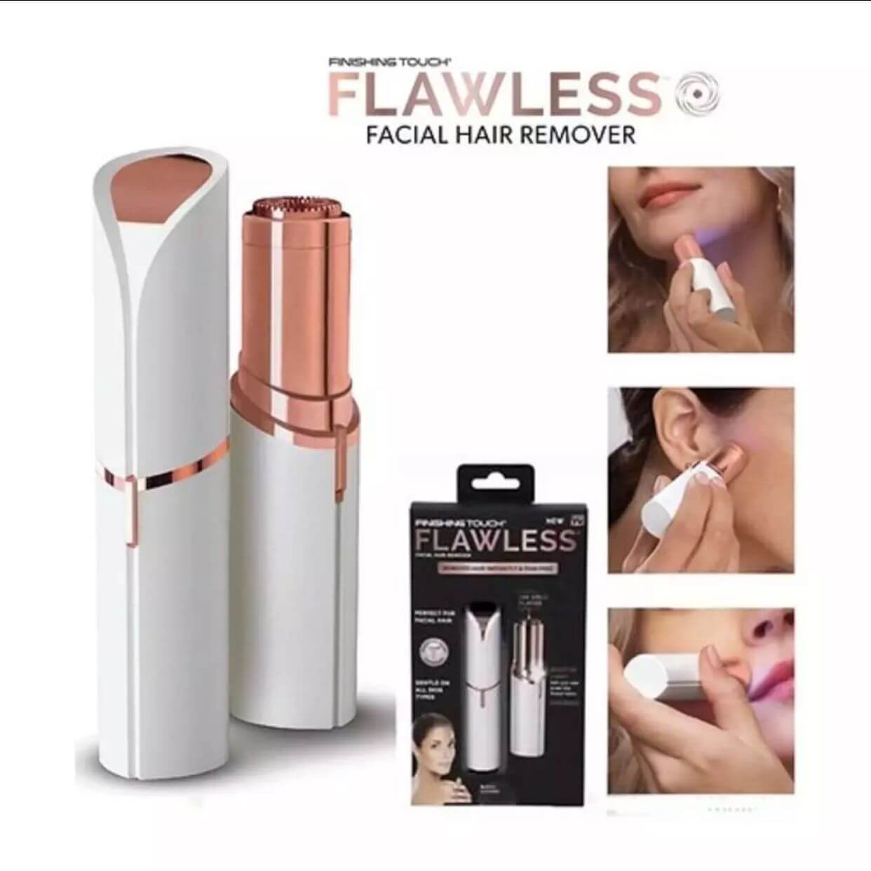 Painless Facial Hair Remover  & Trimmer