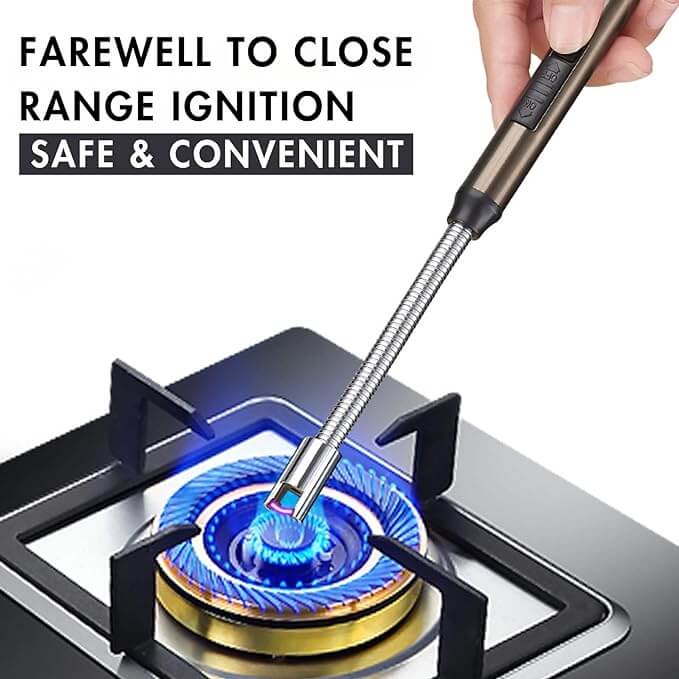 Electric Candle Rechargeable Fire Lighter USB