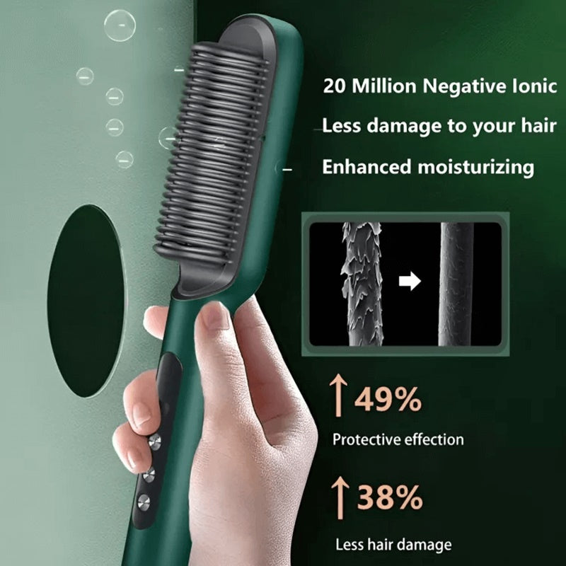 Electric Hair Straightening Comb
