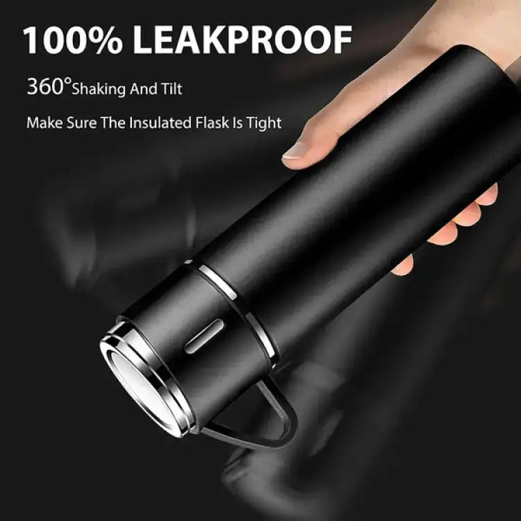 3 In 1 Vacuum Thermal Flask Set With Cup Set