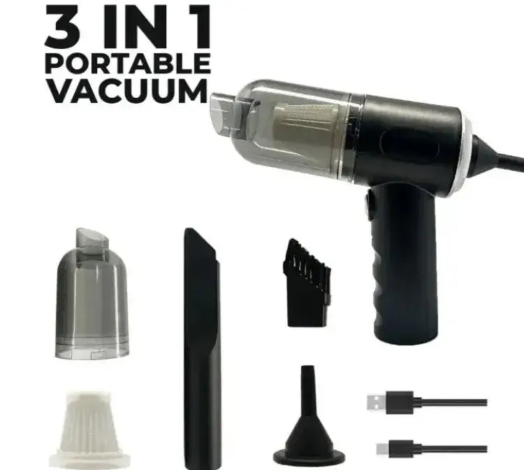 3 In 1 Portable Vacuum Cleaner Duster Air Blower